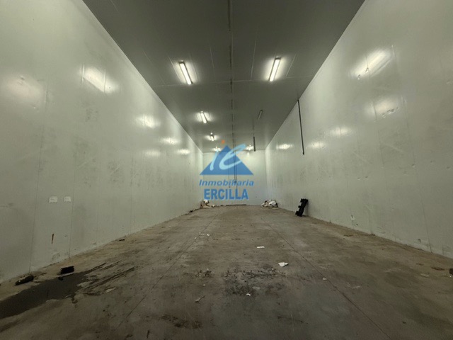 Nave industrial con cámaras de congelación