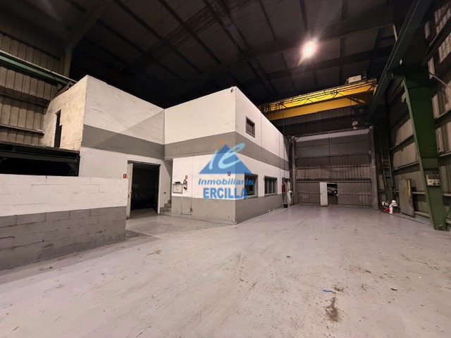 Nave industrial en alquiler con grúas para 20 Tm