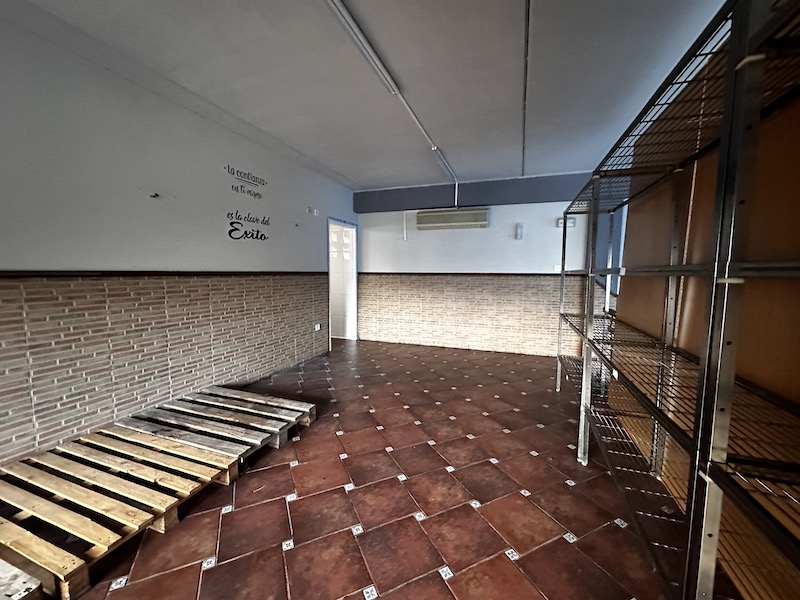 Local instalado para hostelería